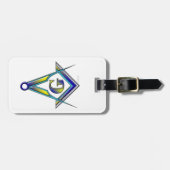 Reisender Gepäckanhänger (Vorderseite horizontal)