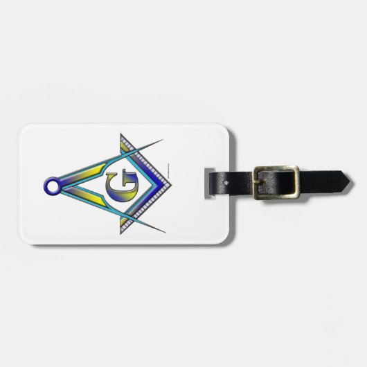 Reisender Gepäckanhänger (Vorderseite horizontal)