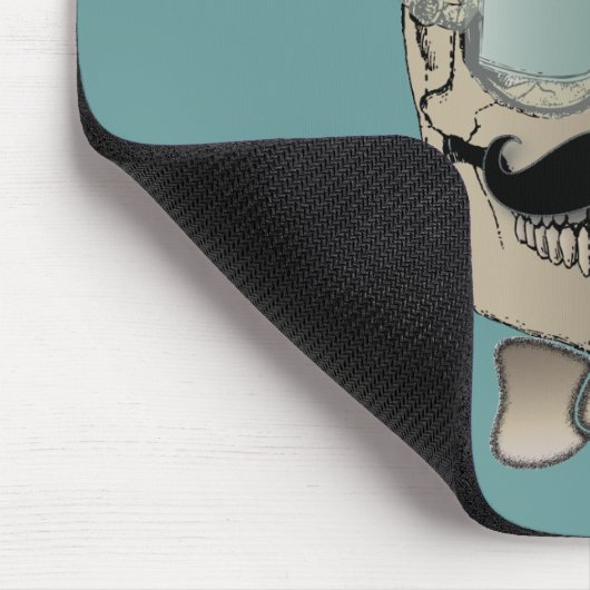 Reisender Herr-Bones Steam Punk Time Mousepad (Ecke)