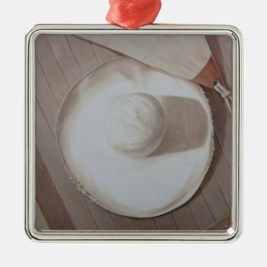 Reisender Hut 2012 Ornament Aus Metall (Vorne)