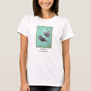 Reisender Kofferfisch Damen T-Shirt