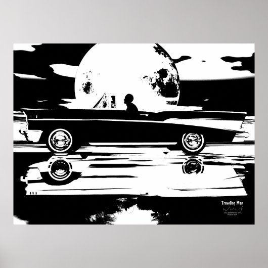 Reisender Poster (Vorne)