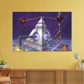 Reisender Rastplatz Leinwanddruck (Insitu (Wohnzimmer))