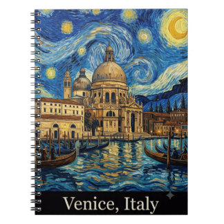 Reisender Venedig Italien Italienischer Urlaub Notizblock