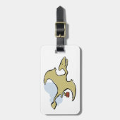 reisendes pterosaur gepäckanhänger (Vorderseite vertikal)