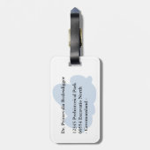 reisendes pterosaur gepäckanhänger (Rückseite vertikal)