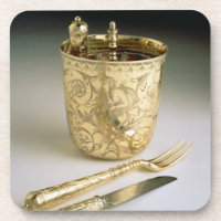 Reisendes Set eines Messers, der Gabel, des