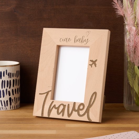 REISENGIFT-RAHMEN GEÄTZTE RAHMEN (Linke Ecke)