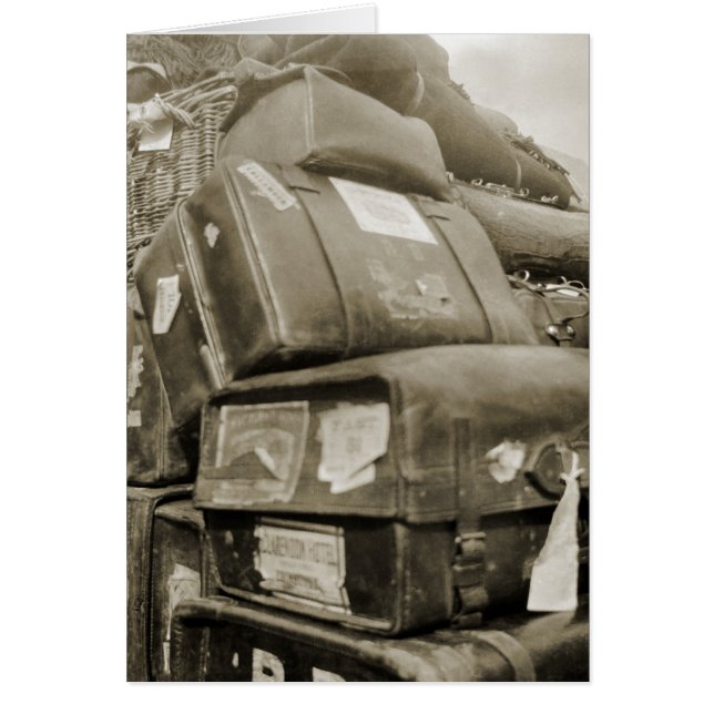 REISENSPIELTEAMSTER WAGON SUITCASE DER 1890er Jahr (Vorne)