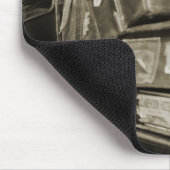 REISENSPIELTEAMSTER WAGON SUITCASE DER 1890er Jahr Mousepad (Ecke)