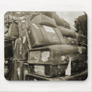 REISENSPIELTEAMSTER WAGON SUITCASE DER 1890er Jahr Mousepad