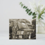 REISENSPIELTEAMSTER WAGON SUITCASE DER 1890er Jahr Postkarte (Stehend Vorderseite)