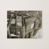 REISENSPIELTEAMSTER WAGON SUITCASE DER 1890er Jahr Puzzle (Horizontal)