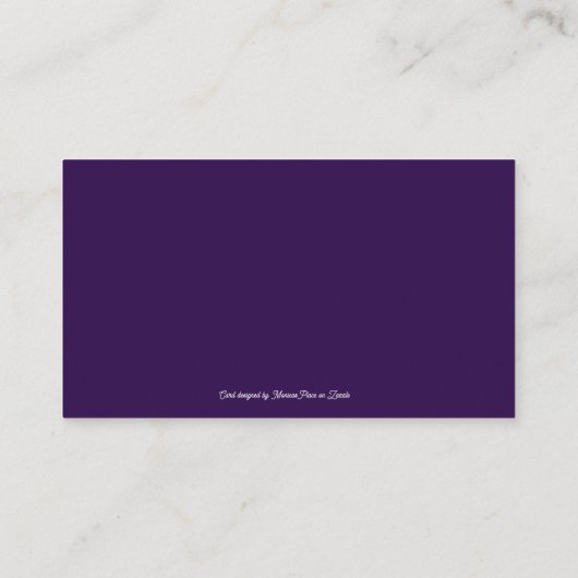 Reisepaket Agent Tropical Shop Sales Visitenkarte (Rückseite)