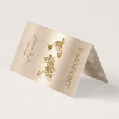 Reisepass Agent Weltkarte Foto einfügen Visitenkarten (Vorderseite)