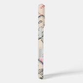 Reisepass-Briefmarke Case-Mate iPhone Hülle (Rückseite / Rechts)