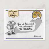 Reisepass: Langsamer, atmet! Postkarte (Vorderseite)