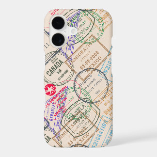 Reisepass-Stempel Reise