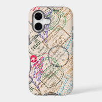Reisepass-Stempel Reise