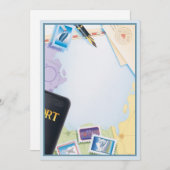 Reisepass zum Bestimmungsort © Mitteilungskarte (Vorne/Hinten)