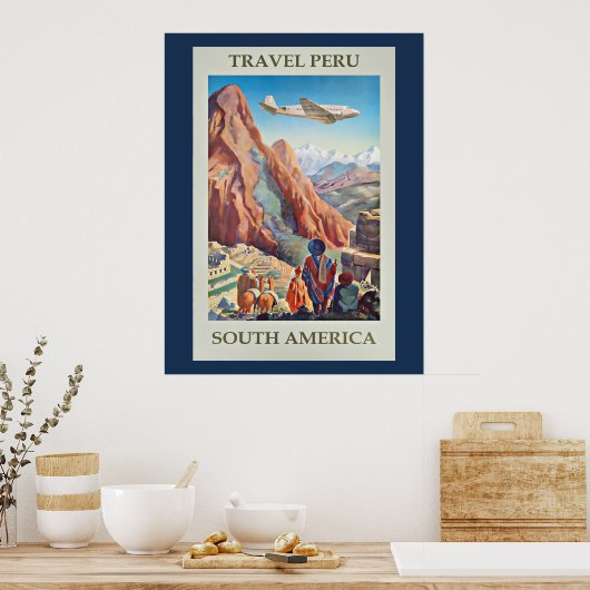 Reiseperu, Südamerika, Poster (Küche)