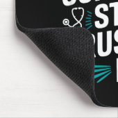 Reisepfleger Überstunden-Geschichten  Mousepad (Ecke)