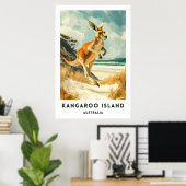 Reiseplakat Australien Kangaroo Island Poster (Heimbüro)