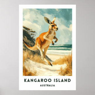 Reiseplakat Australien Kangaroo Island Poster