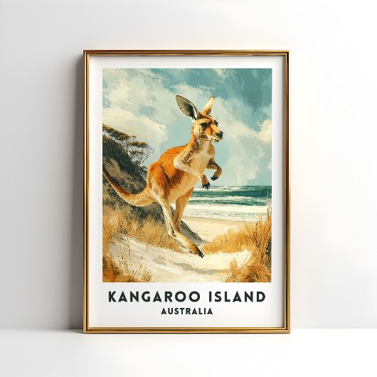Reiseplakat Australien Kangaroo Island Poster