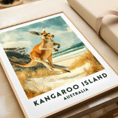 Reiseplakat Australien Kangaroo Island Poster