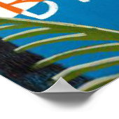 Reiseplakat, Barcelona, Spanien Poster (Ecke)