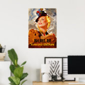 Reiseplakat Berlin Kurfürstendamm Poster (Heimbüro)