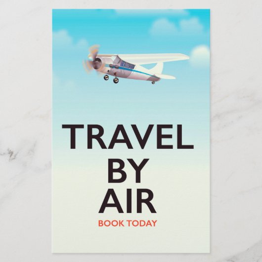 Reiseplakat Briefpapier (Vorderseite)