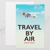 Reiseplakat Briefpapier (Vorne/Hinten)
