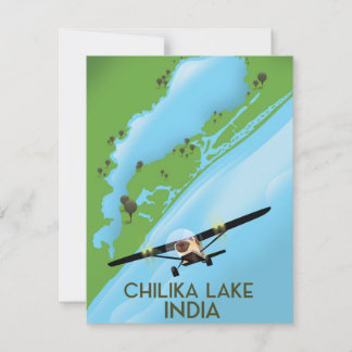 Reiseplakat Chilika Lake India