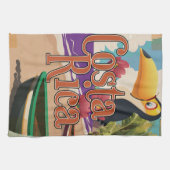 Reiseplakat Costa Rica Küchentuch (Horizontal)