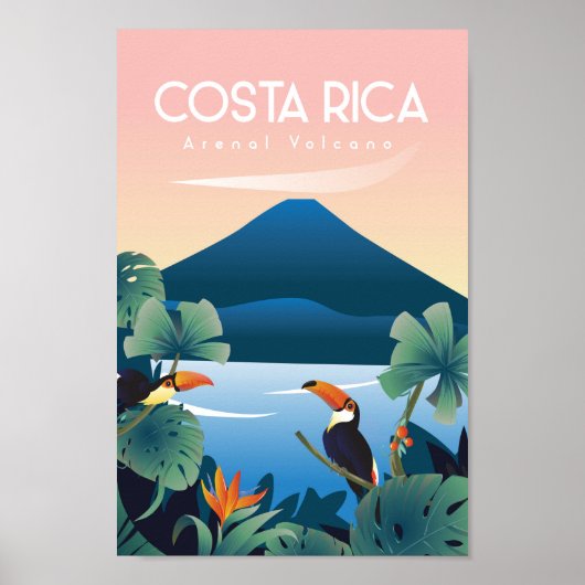 Reiseplakat Costa rica Poster (Vorne)
