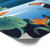 Reiseplakat Costa rica Poster (Ecke)