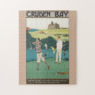 Reiseplakat Cruden Bay Vintage Puzzle