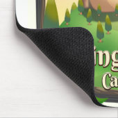 Reiseplakat der Burg Nottingham Mousepad (Ecke)