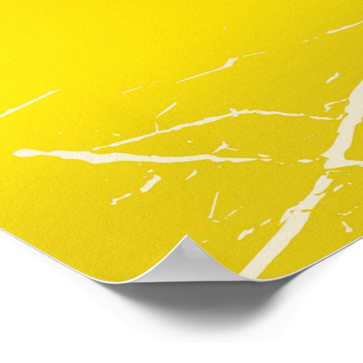 Reiseplakat der Flagge Französisch-Guayana Poster (Ecke)