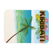 Reiseplakat der Insel Kiribati Magnet (Horizontal)