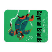 Reiseplakat der Kaimaninseln Magnet (Horizontal)