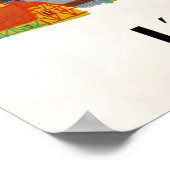 Reiseplakat Elsass Poster (Ecke)