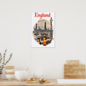 Reiseplakat England Poster (Küche)