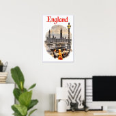 Reiseplakat England Poster (Heimbüro)