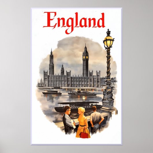 Reiseplakat England Poster (Vorne)