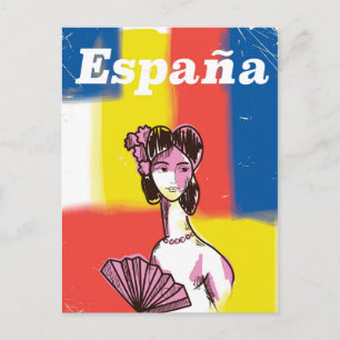 Reiseplakat España Postkarte