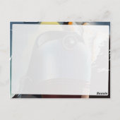 Reiseplakat Europa Postkarte (Rückseite)