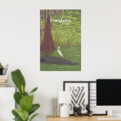 Reiseplakat Everglades Nationalpark Poster (Heimbüro)